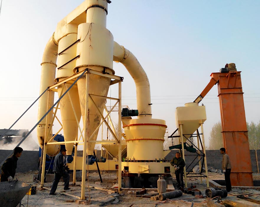 山西時產(chǎn)5噸鋁礬土磨粉生產(chǎn)線