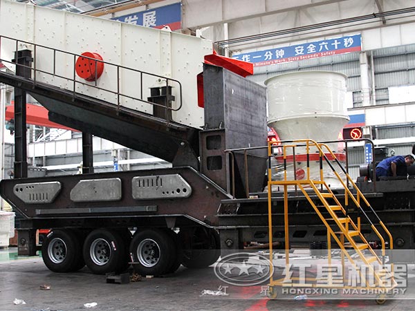 建筑垃圾移動碎石機