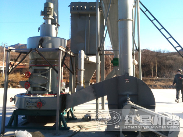 山西大同煤磨粉生產現場