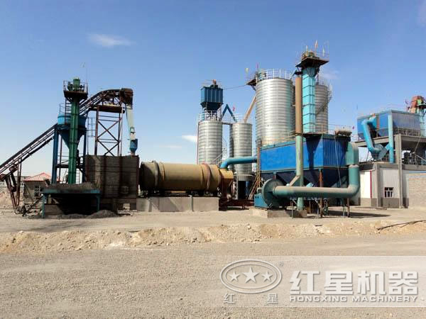 水泥生產工藝現場設備組成