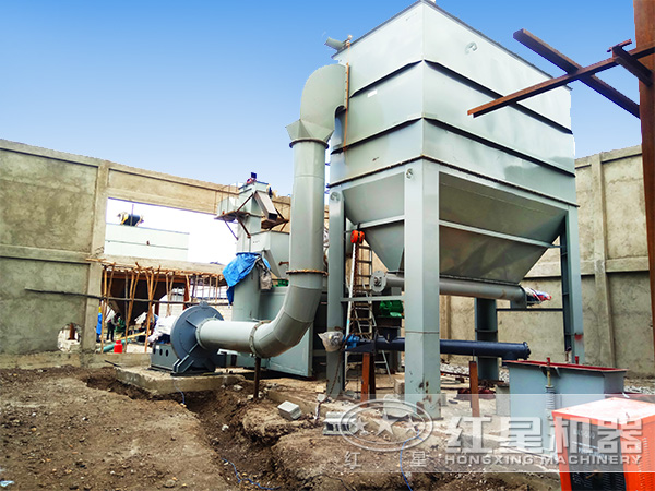 自帶除塵系統的新型雷蒙磨粉機