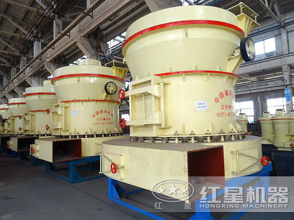 不同產量的雷蒙磨粉機