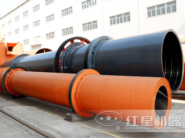 鐵粉烘干機正面圖