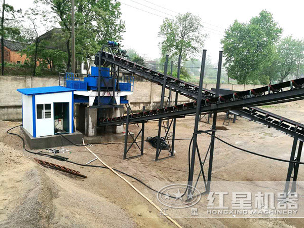 制砂機現場制砂圖 制砂機現場制砂圖