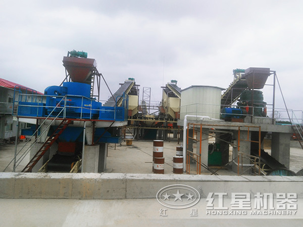 制砂機生產現場