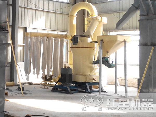 高壓微粉磨生產現場