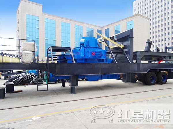 移動式制砂機流動作業更方便