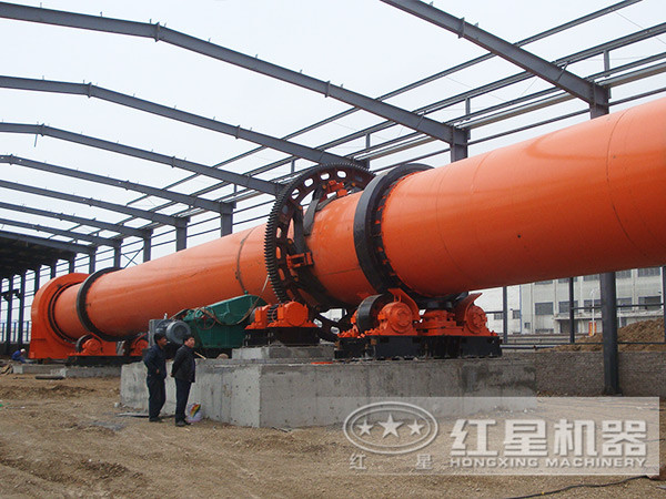 鐵粉烘干機生產現場