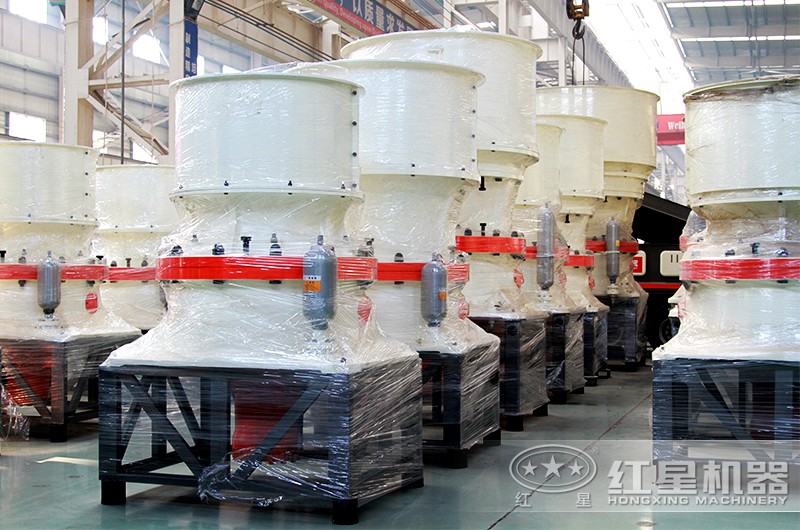 圓錐破碎機處理量大、功能強