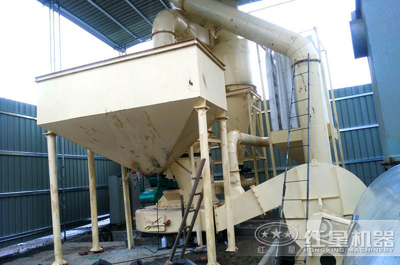 400目的石灰石磨粉機應用現場