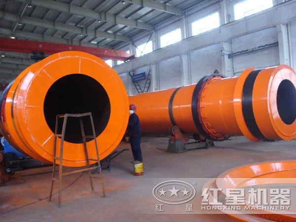 紅星脫硫石膏烘干機(jī)生產(chǎn)車(chē)間