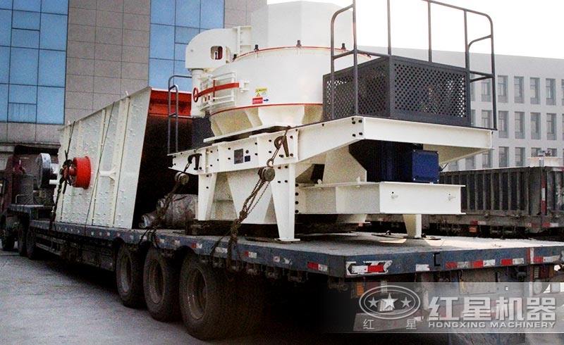 風化砂制砂機發貨圖