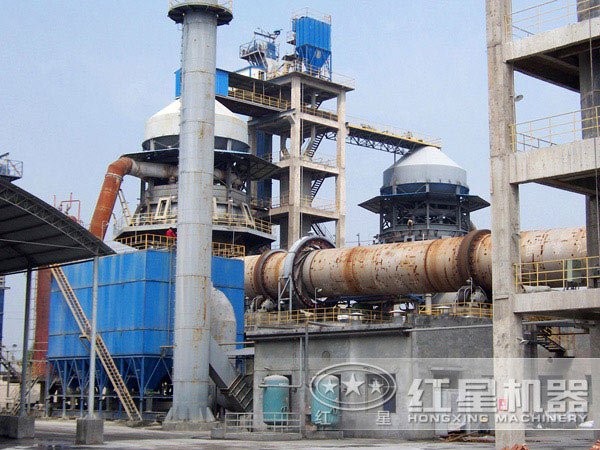 中碎白灰回轉窯