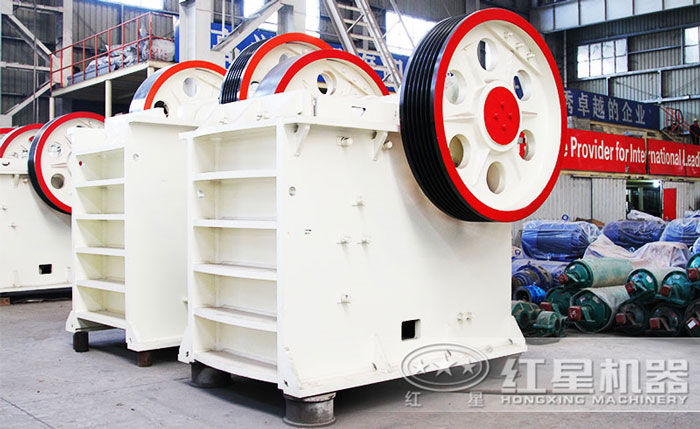 時產400方顎式砂石粉碎機