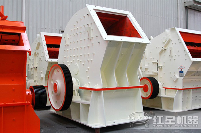 時產400方的錘式砂石粉碎機