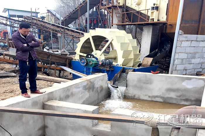 洗沙機用戶現場
