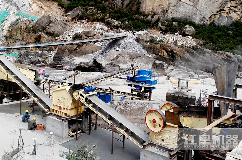 小型制砂機生產線