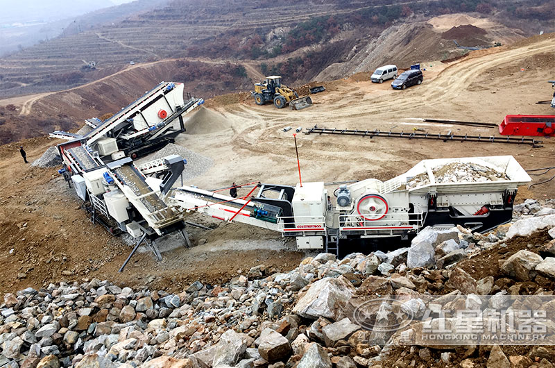 履帶移動式破碎機用戶現場