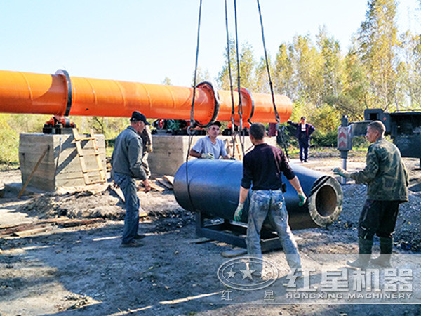 烘干機(jī)現(xiàn)場