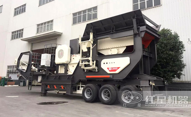 輪胎式建筑垃圾粉碎機