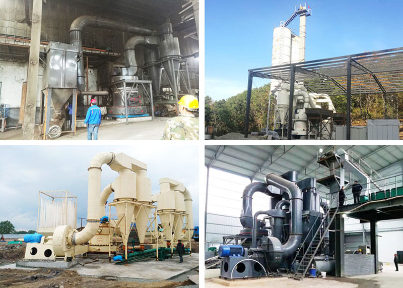 紅星機(jī)器立式磨粉機(jī)作業(yè)現(xiàn)場(chǎng)