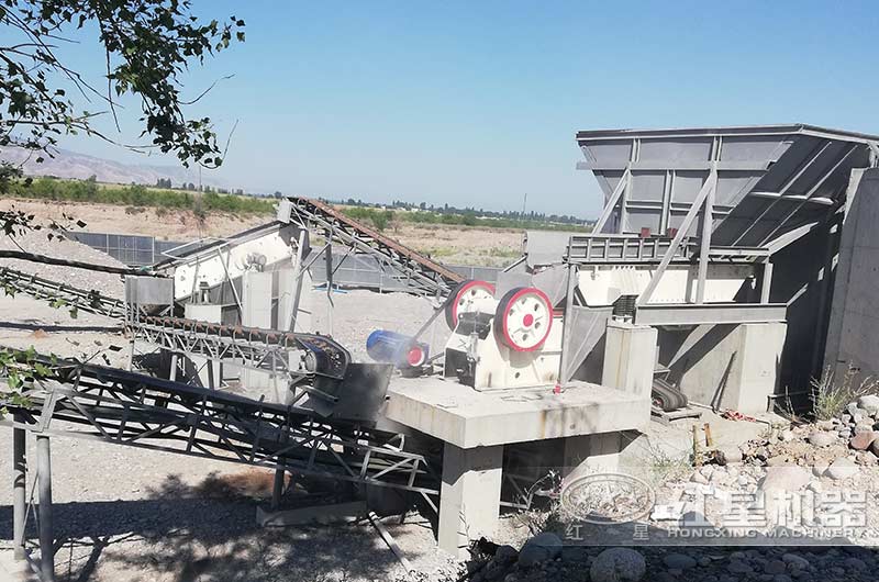 江西贛州時產150噸制砂生產線