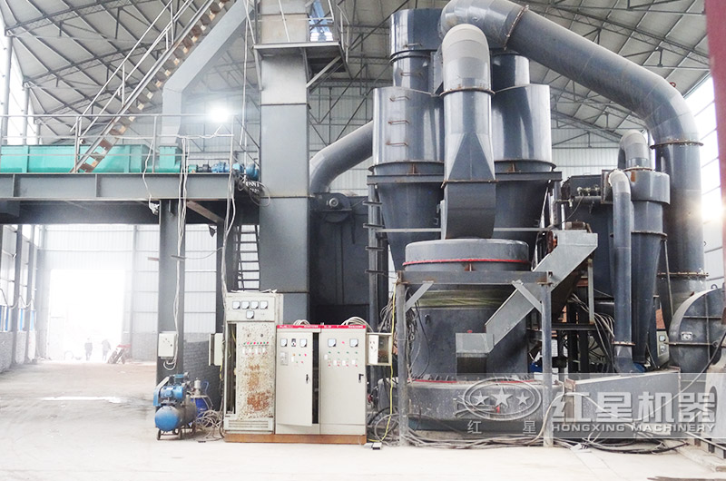 超細磨粉機作業現場