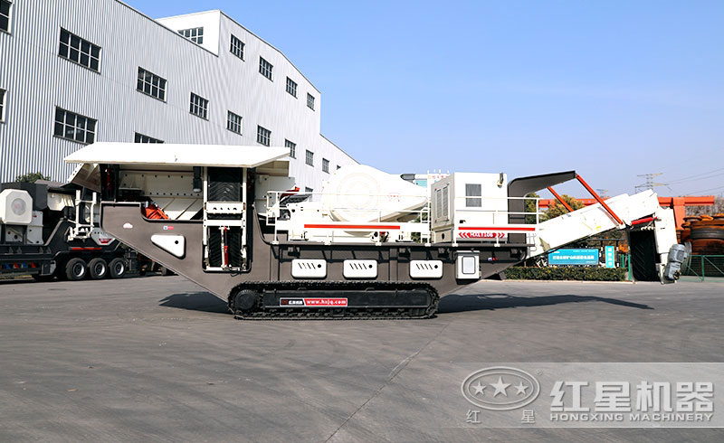 移動系列礦石破碎機