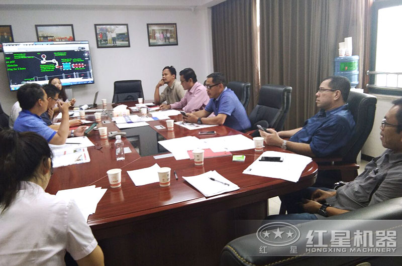 紅星機(jī)器為用戶設(shè)計(jì)生產(chǎn)方案