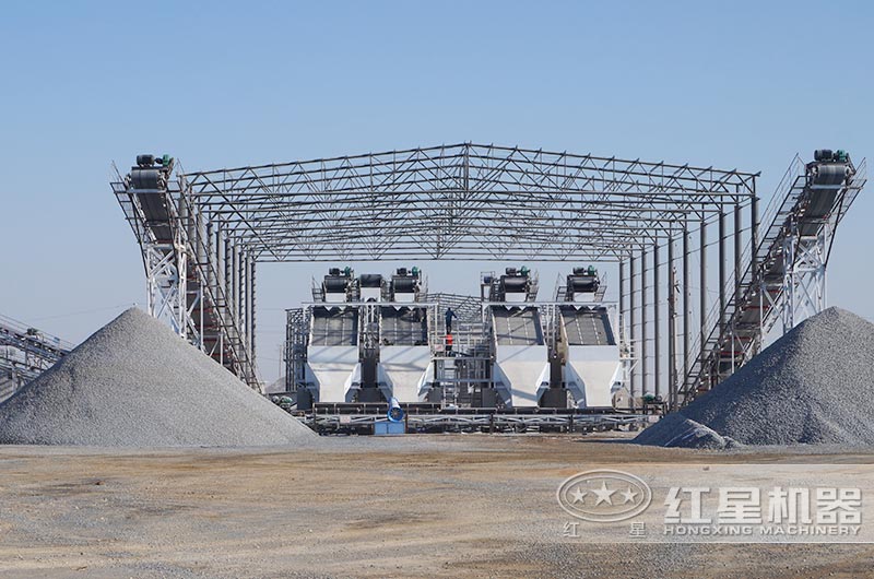每小時500噸碎石機現場