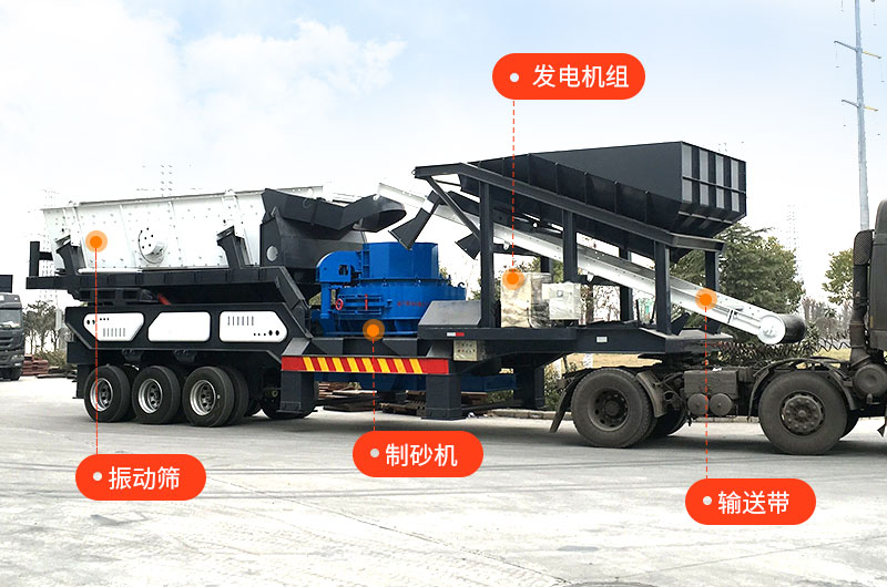 移動式瓜米石破碎機