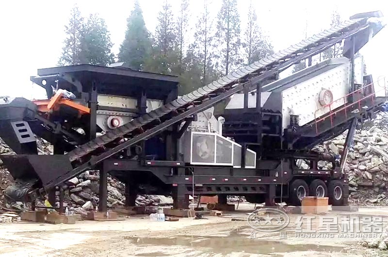 50噸移動破碎機(jī)