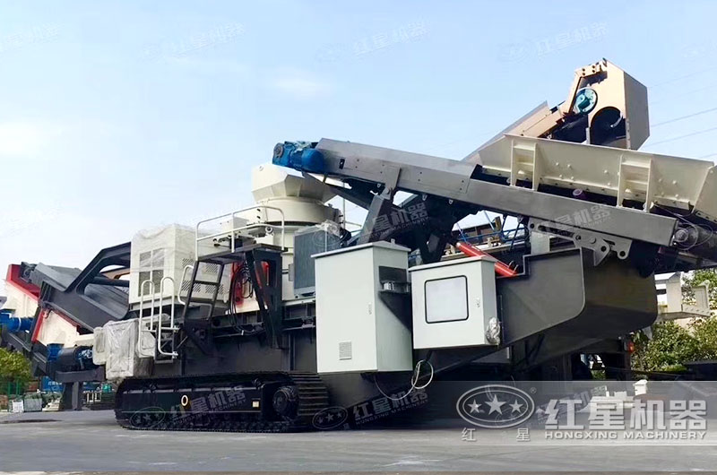 50噸四合一移動破碎機(jī)
