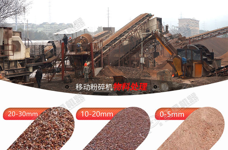 建筑垃圾打石粉機可生成不同規格的砂石骨料