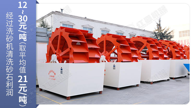 新型大型洗砂機需求量大