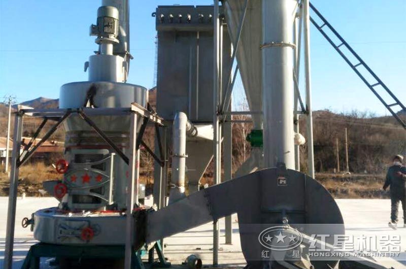 煤矸石磨粉機現場
